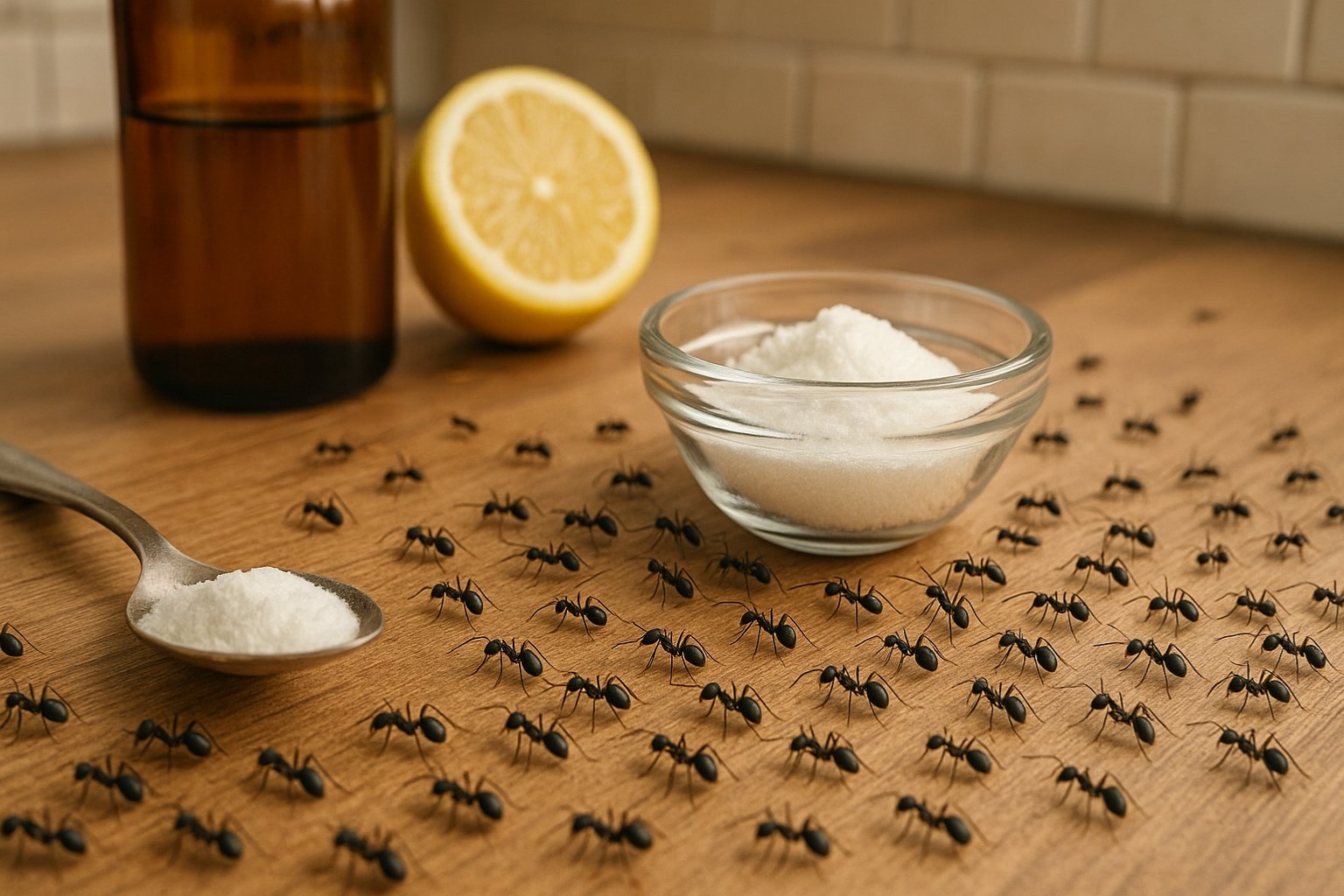 Remède de grand-mère contre les fourmis dans la maison