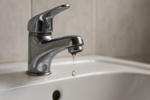 Robinet qui coule après fermeture