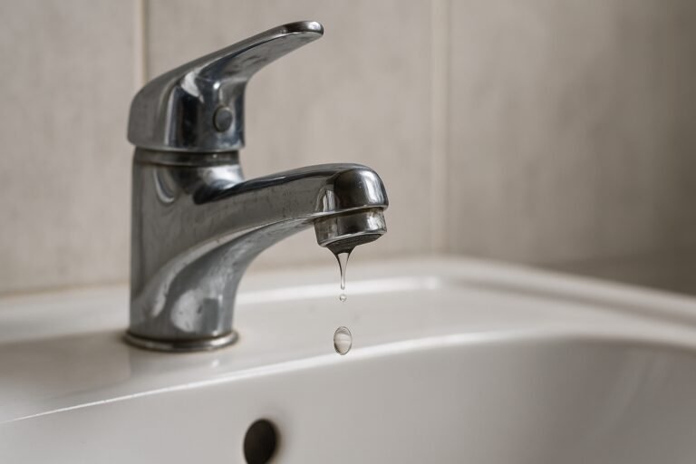 Robinet qui coule après fermeture