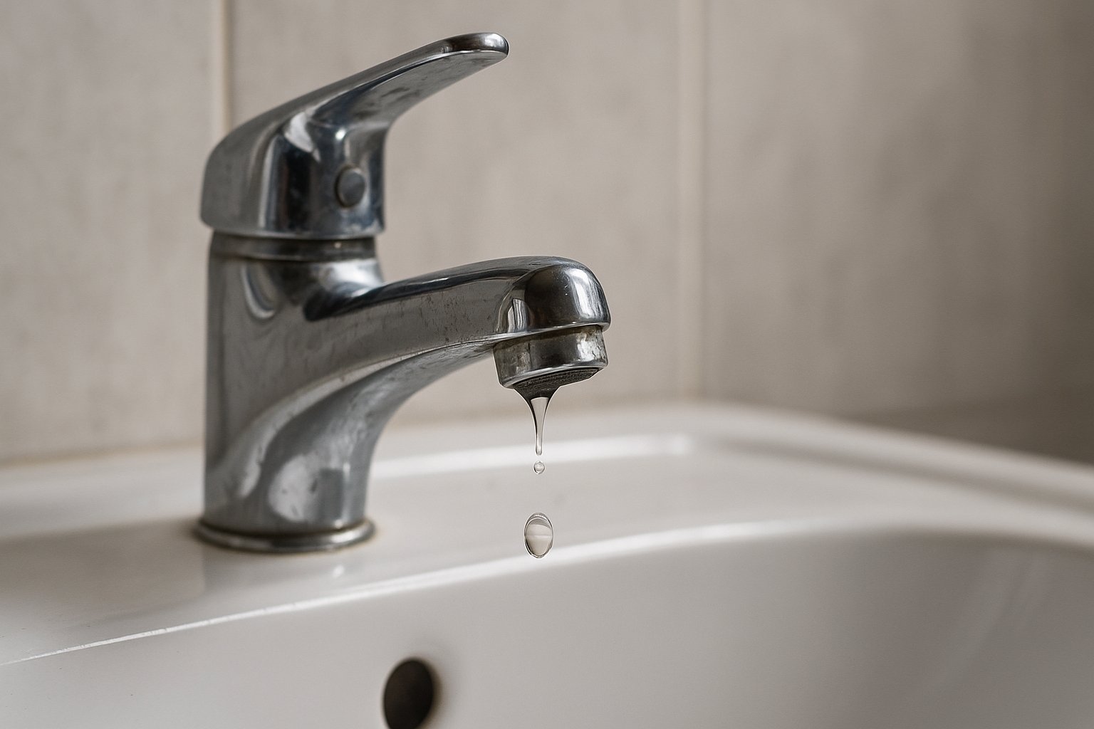 Robinet qui coule après fermeture