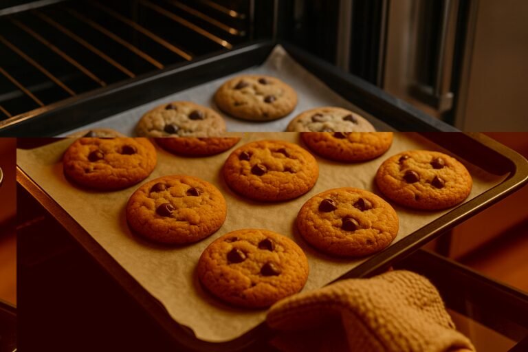 Temps de cuisson cookies moelleux