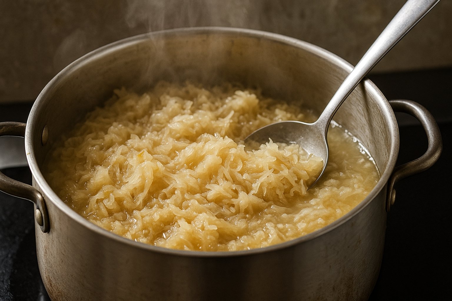 Temps de cuisson de la choucroute crue