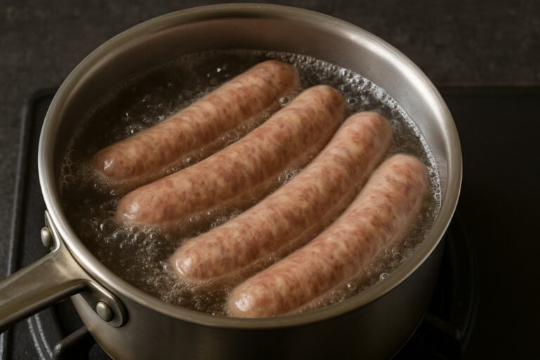 Temps de cuisson des diots à l'eau