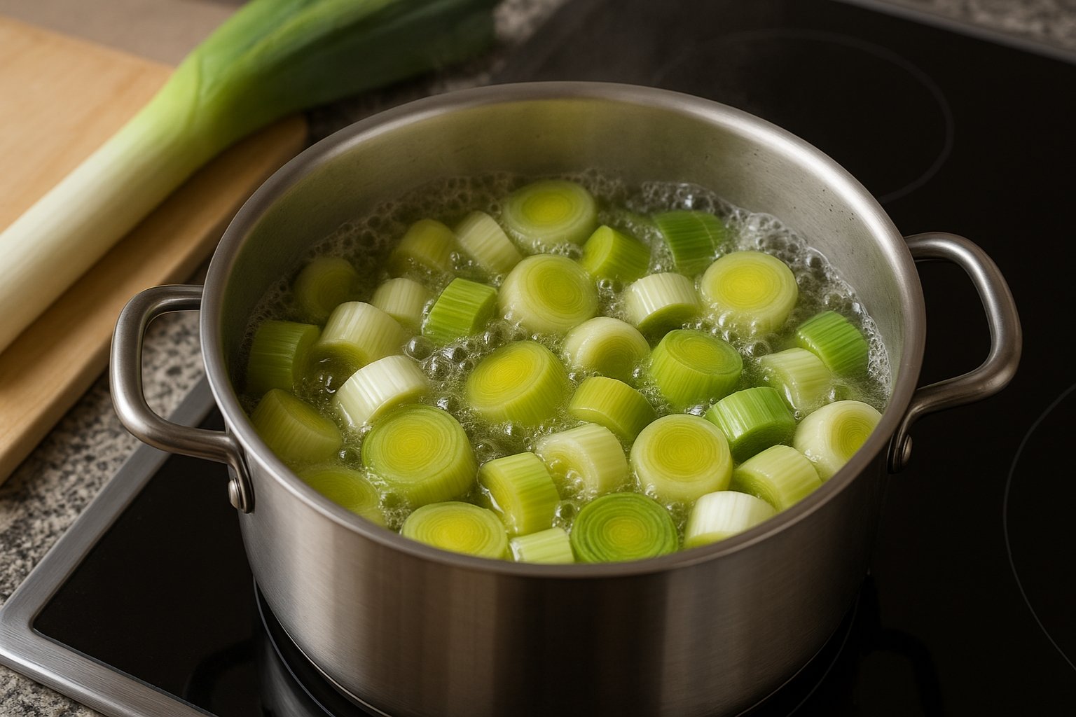 Temps de cuisson du poireau