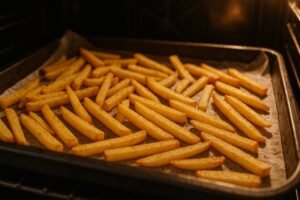 Temps de cuisson frites au four