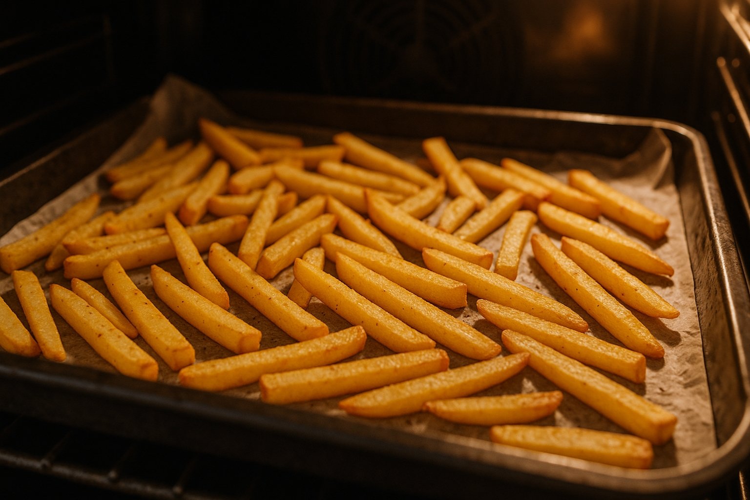 Temps de cuisson frites au four