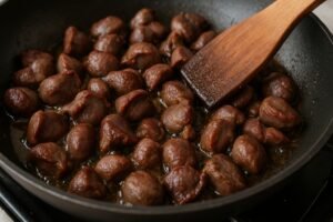 Temps de cuisson gésiers à la poêle