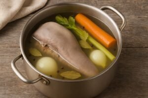 Temps de cuisson langue de veau au bouillon