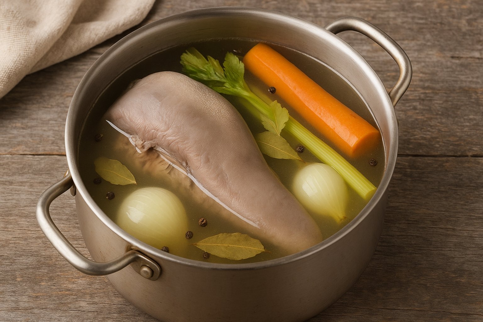 Temps de cuisson langue de veau au bouillon