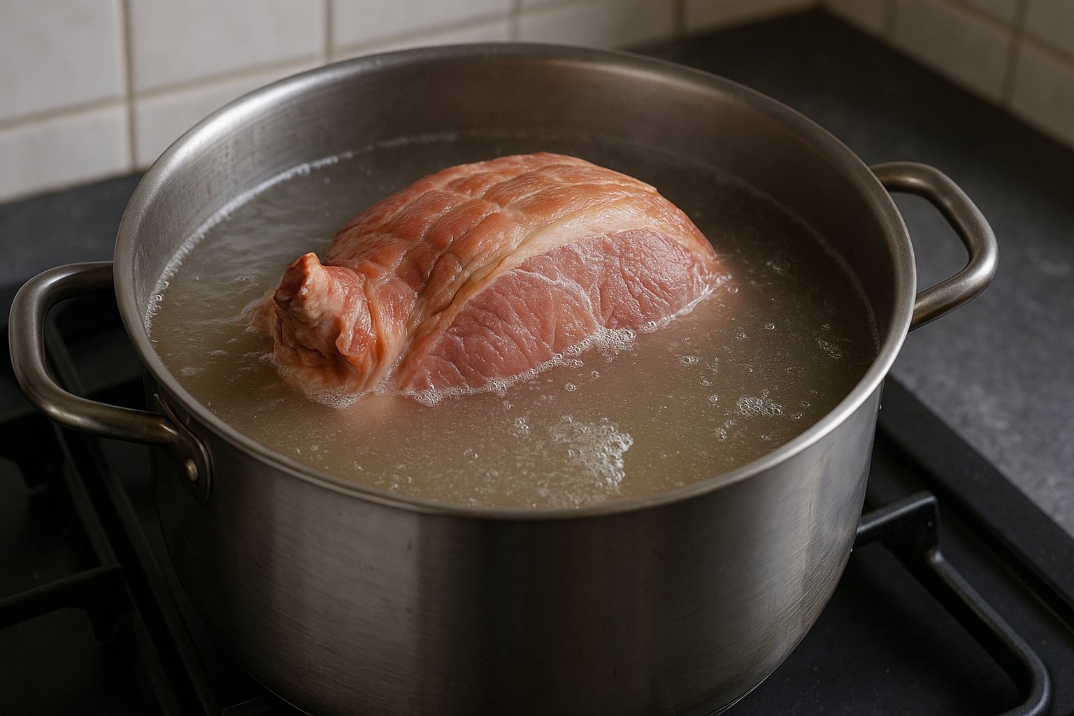 Temps de cuisson palette demi-sel à l'eau