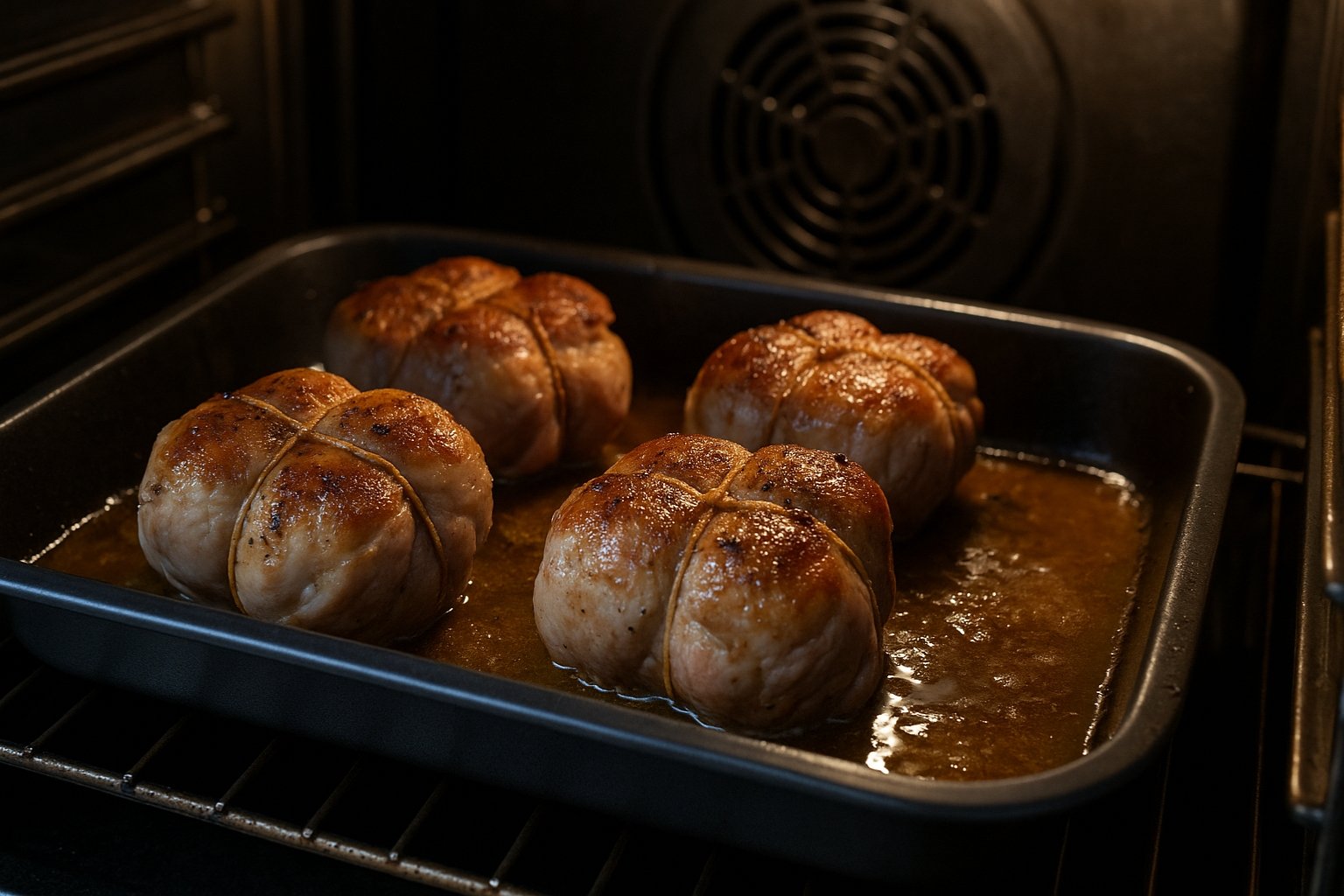 Temps de cuisson paupiettes de porc au four