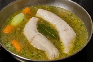 Temps de cuisson roussette court bouillon