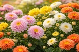 Chrysanthemum x morifolium