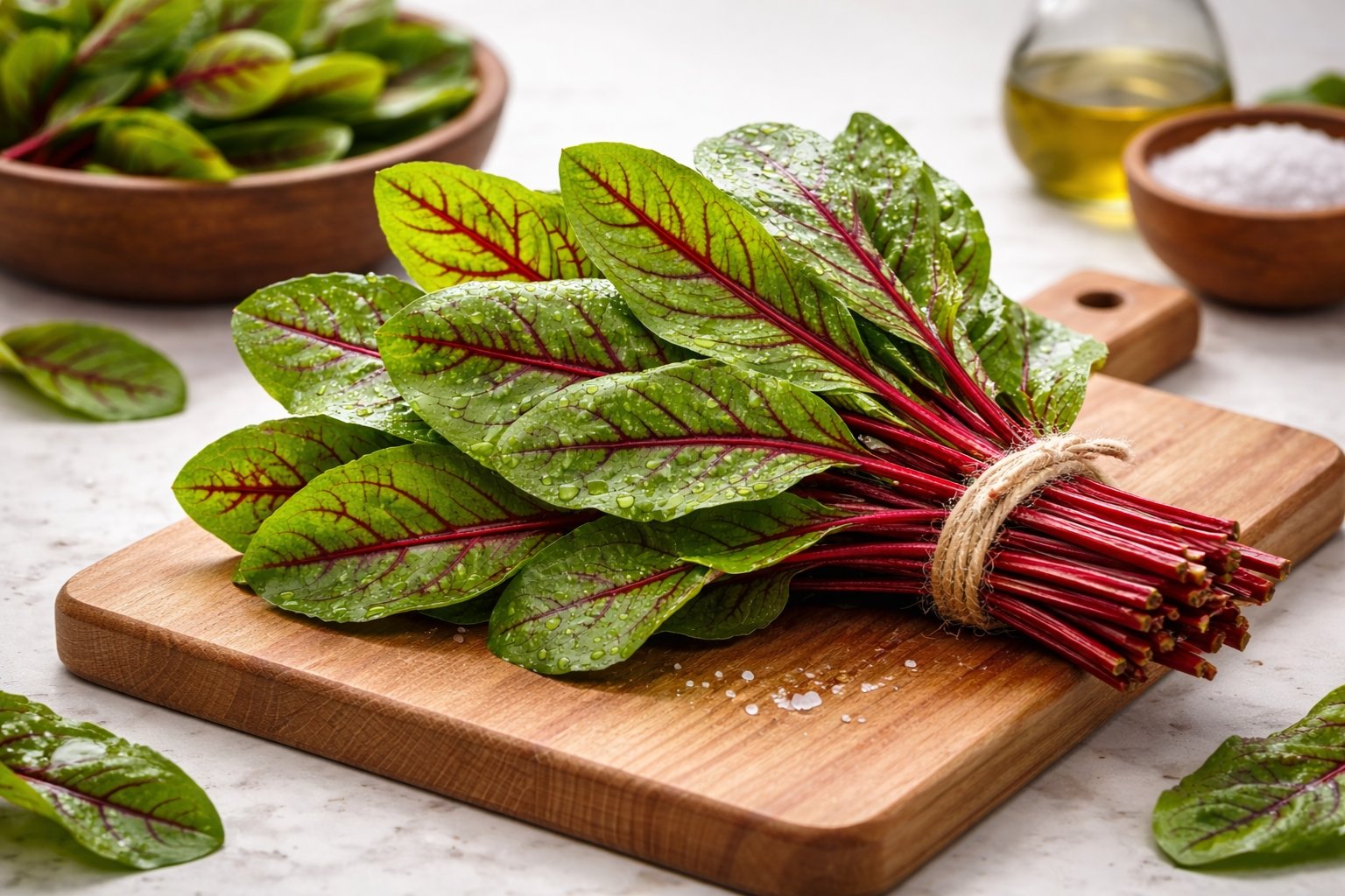 Oseille sanguine comestible