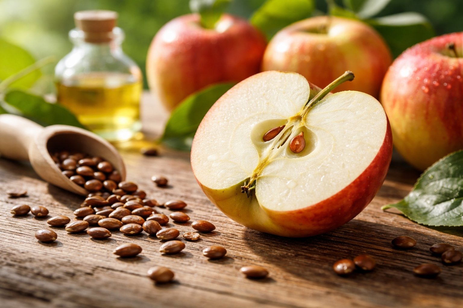 Pépin de pomme danger, poison, toxique, cyanure