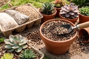 Quelle terre pour les succulentes et comment les planter