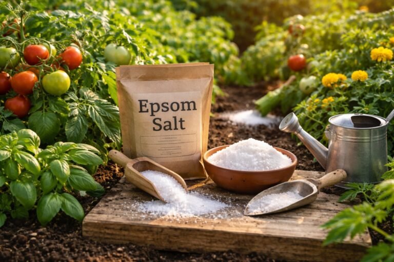 Sel d'Epsom jardinage