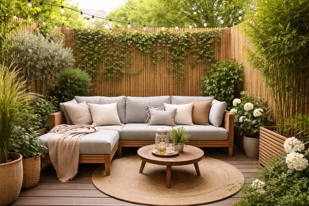 Comment cacher le vis-à-vis sur une terrasse