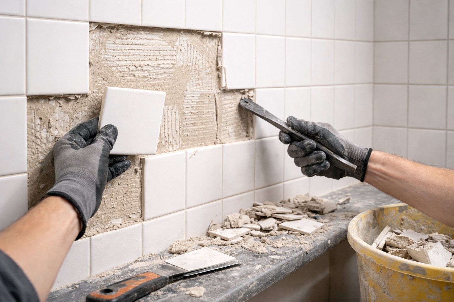 Comment enlever du carrelage mural sans abîmer le placo