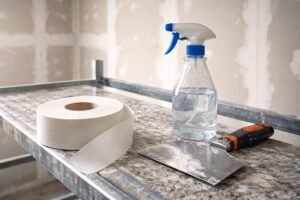 Faut-il humidifier les bandes placo avant de les poser