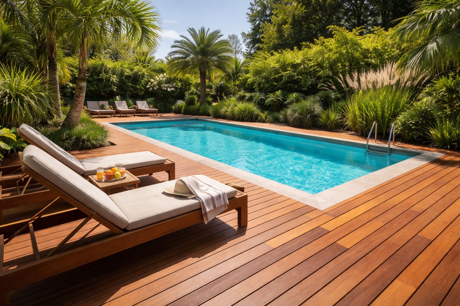 Quel est le meilleur bois pour une terrasse de piscine