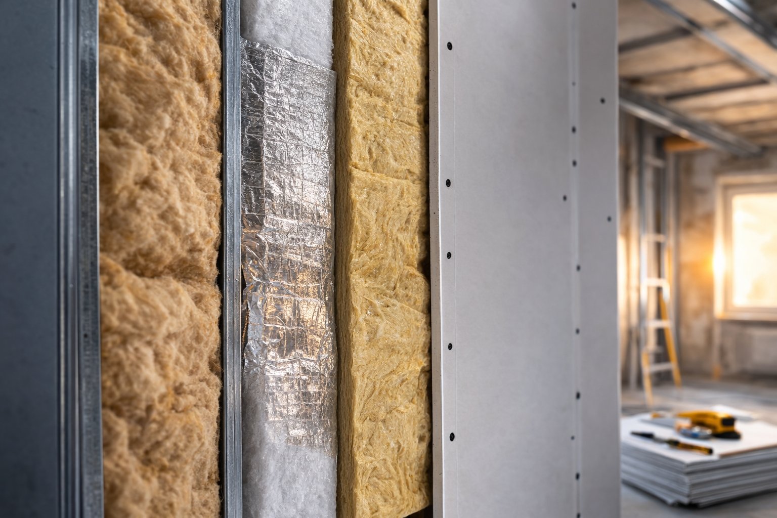 Quel isolant derrière placo feu