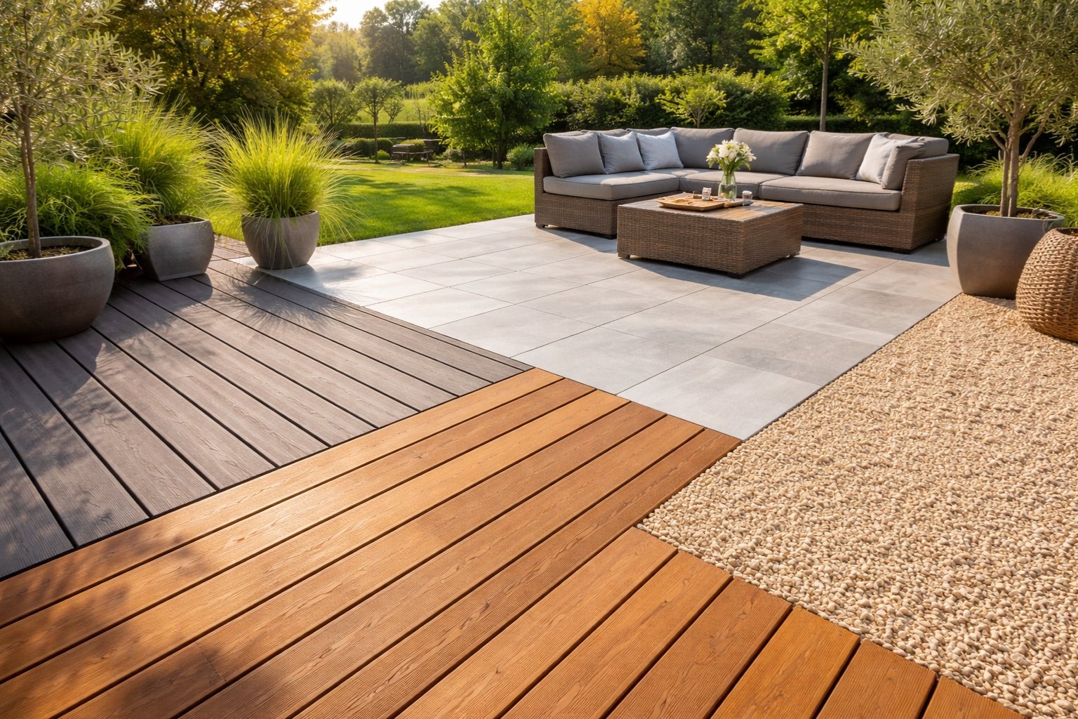 Quel matériau pour une terrasse