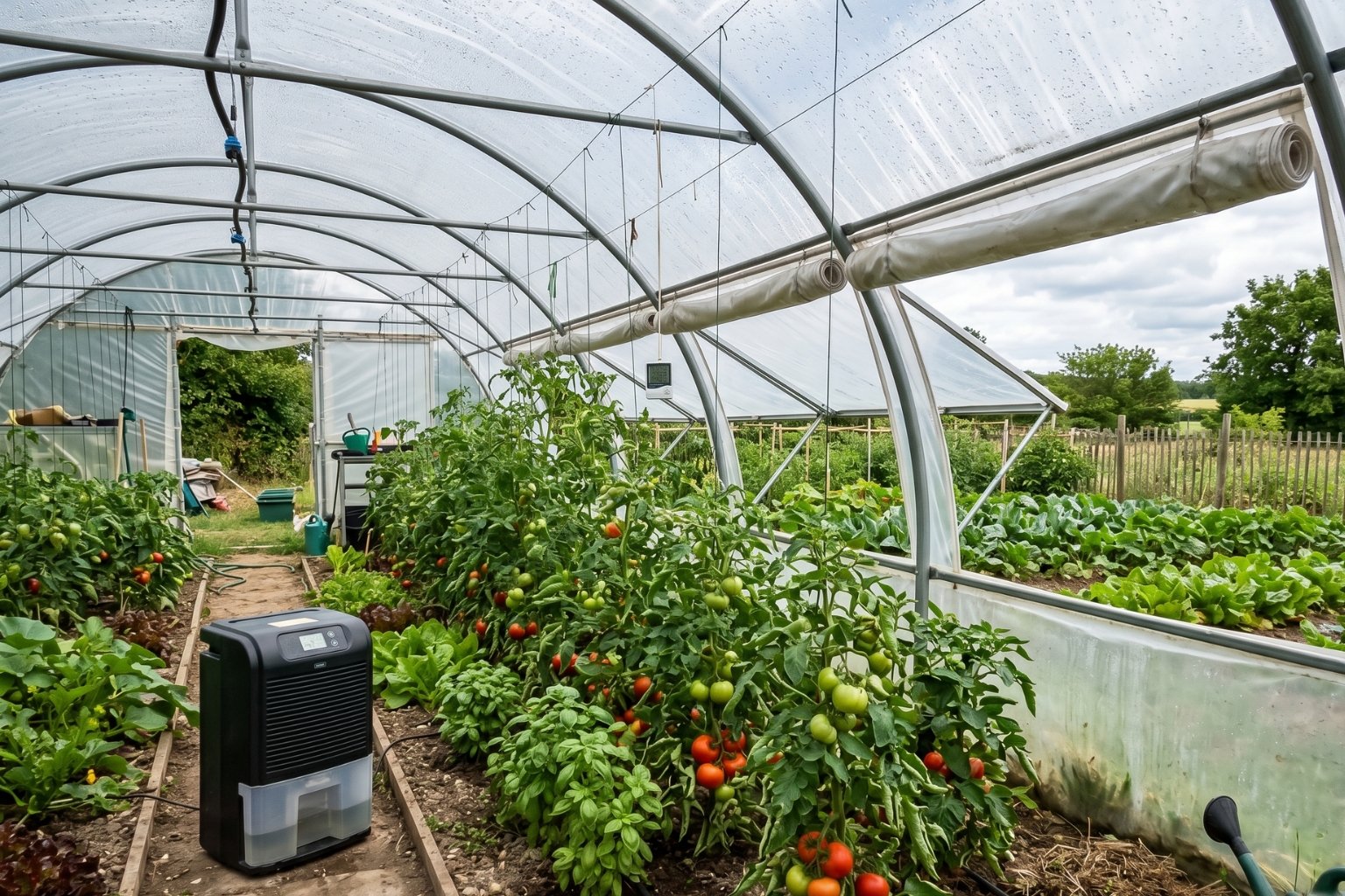 Comment enlever l'humidité dans une serre