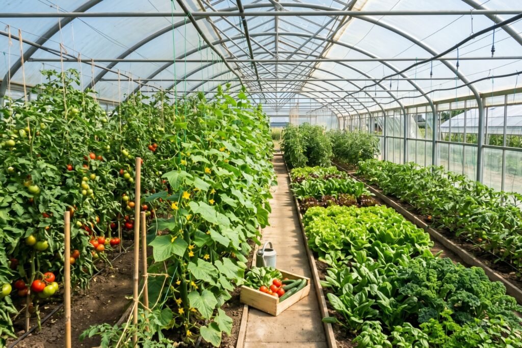 Quels légumes cultiver sous serre