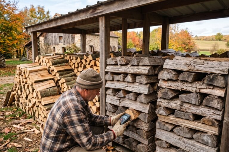 Combien de temps de séchage bois de chauffage