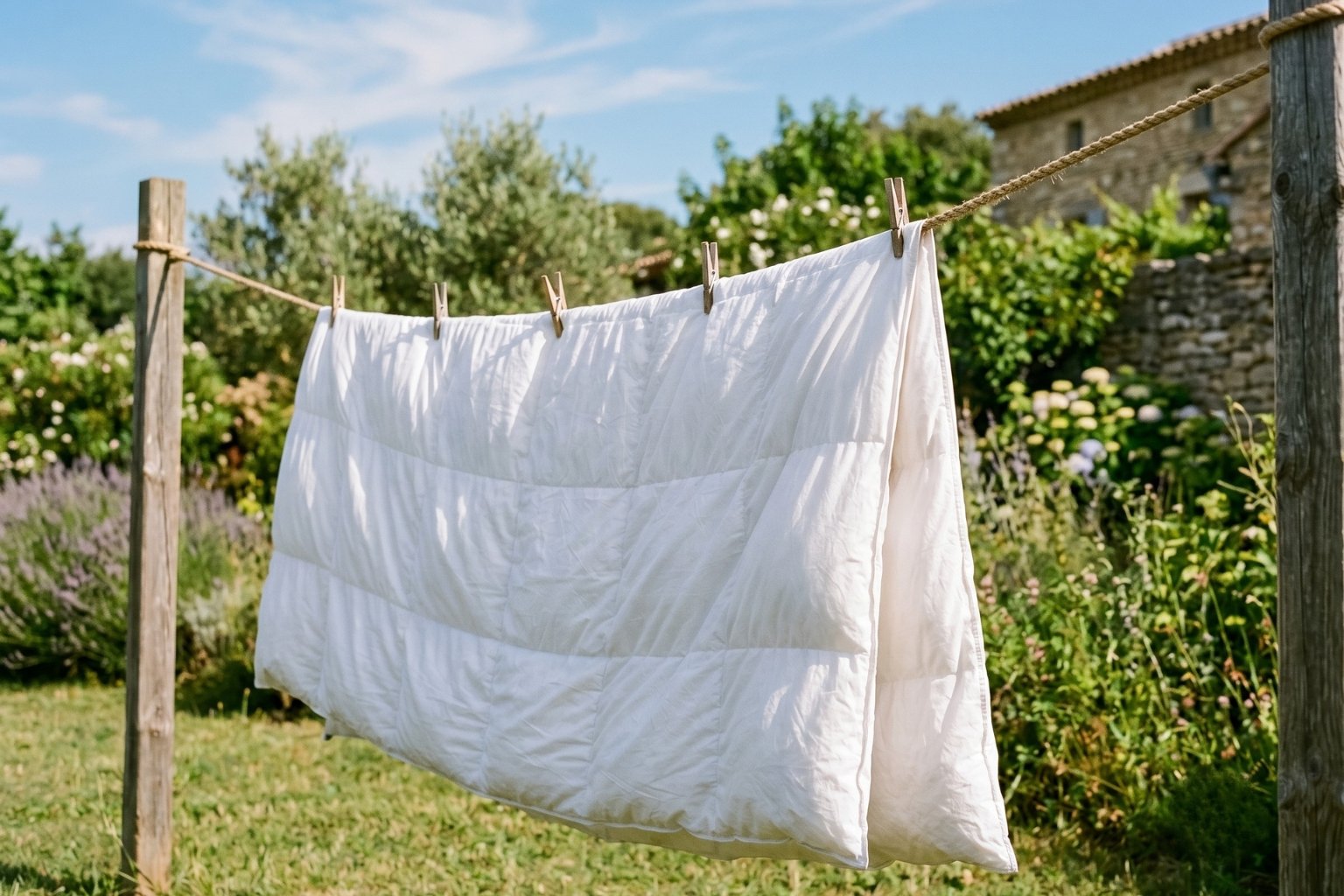 Combien de temps pour sécher une couette