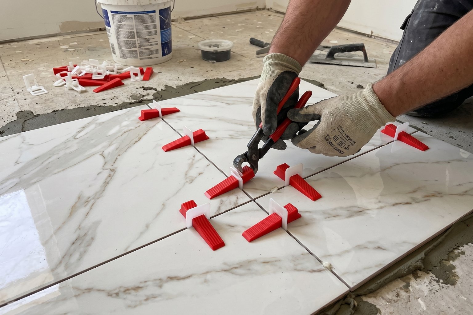 Comment utiliser niveleuse carrelage Smartlevel système