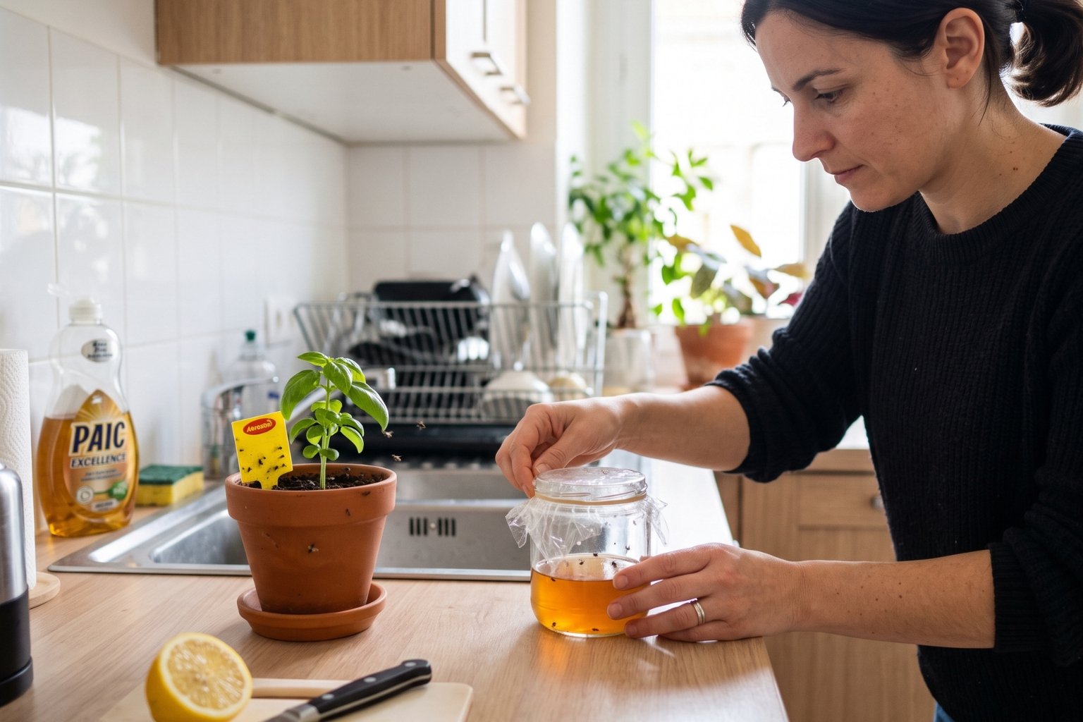 Comment se débarrasser des moucherons dans la maison